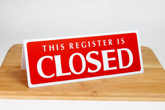 Large Register Closed Tents