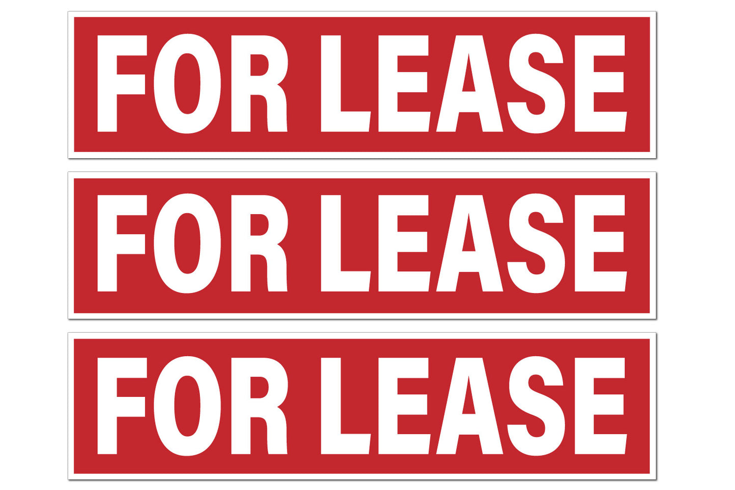 For Lease Sign Riders