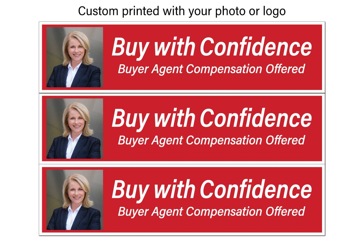 Custom Printed Sign Riders - Buy With Confidence