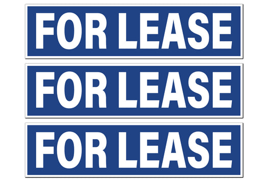 For Lease Sign Riders