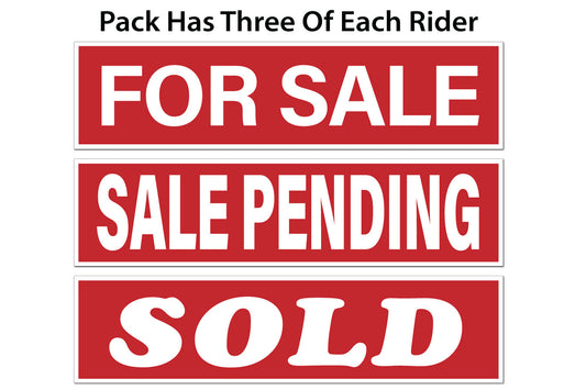 Seller Variety Pack Sign Riders